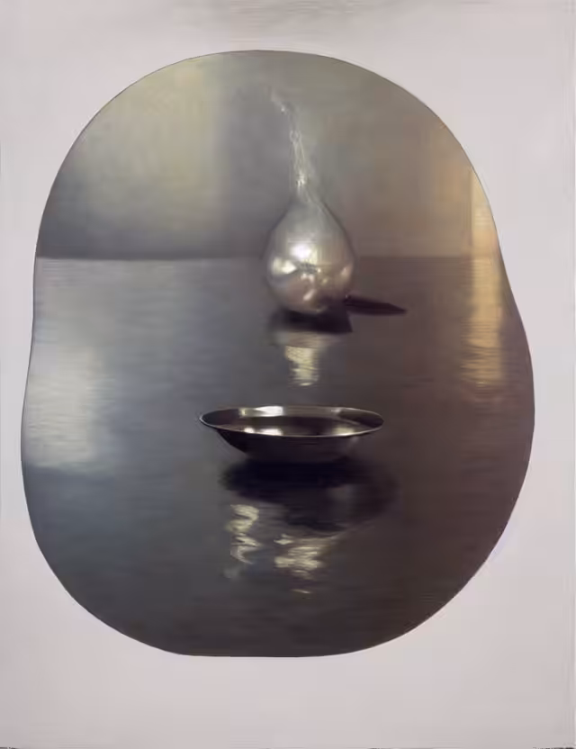 Containing The Phasing States Of An Amalgamated Eutectic Liquid Metal Alloy Within A Neodymic Teardrop