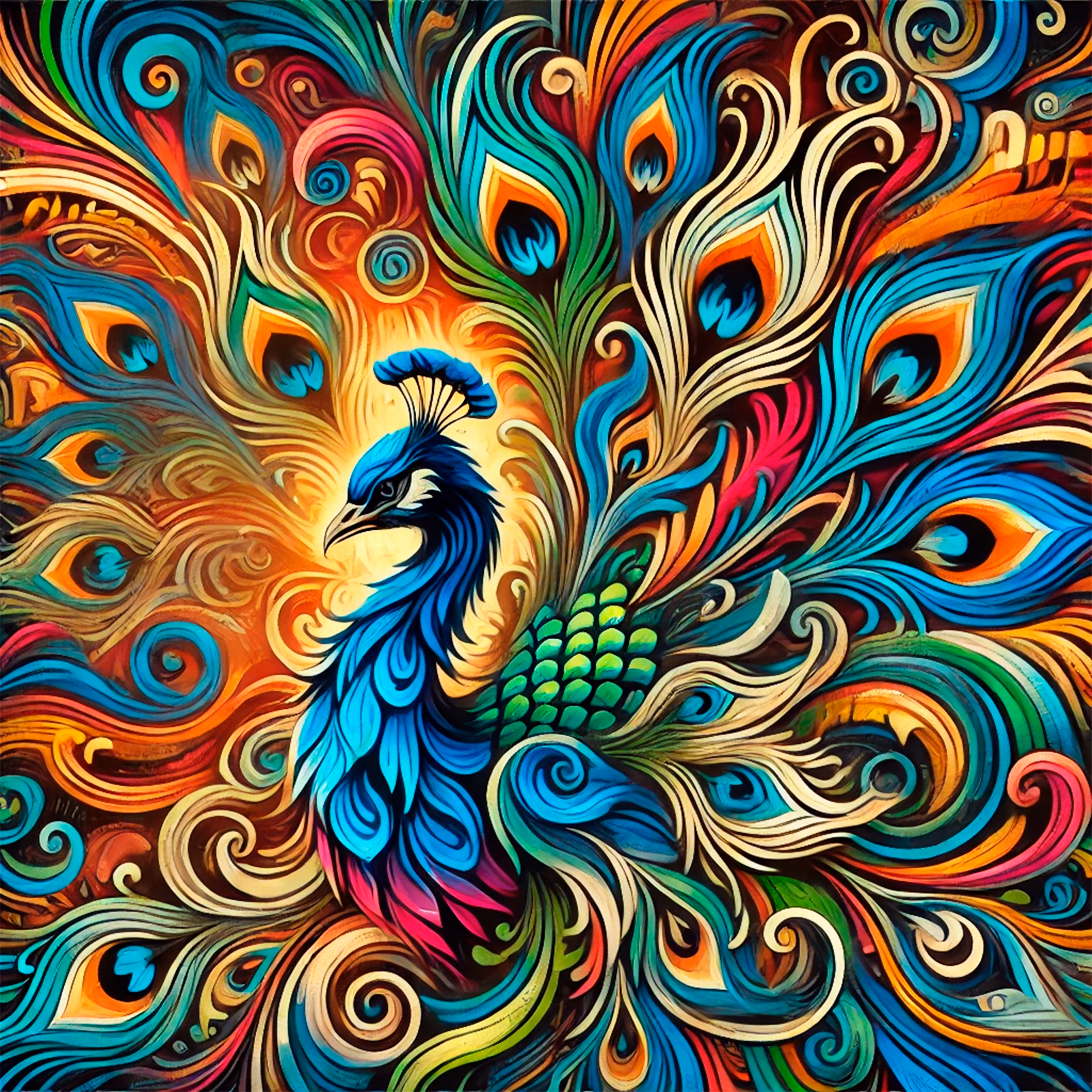 The Peacock's Dance
