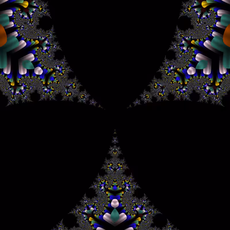 Fractal Flower #243