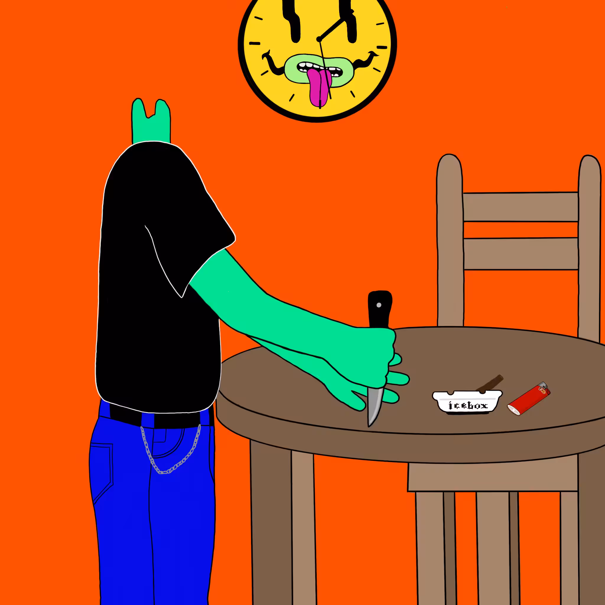 THAT WEIRD KNIFE GAME