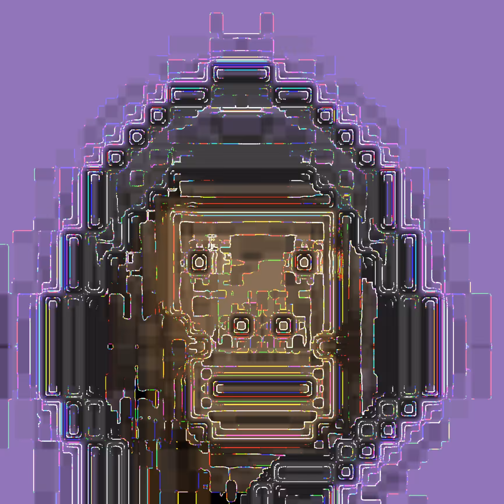 Pixel Neon Punk #100