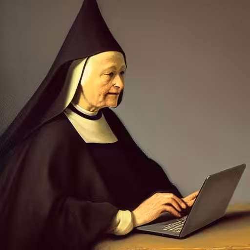grandma's work 