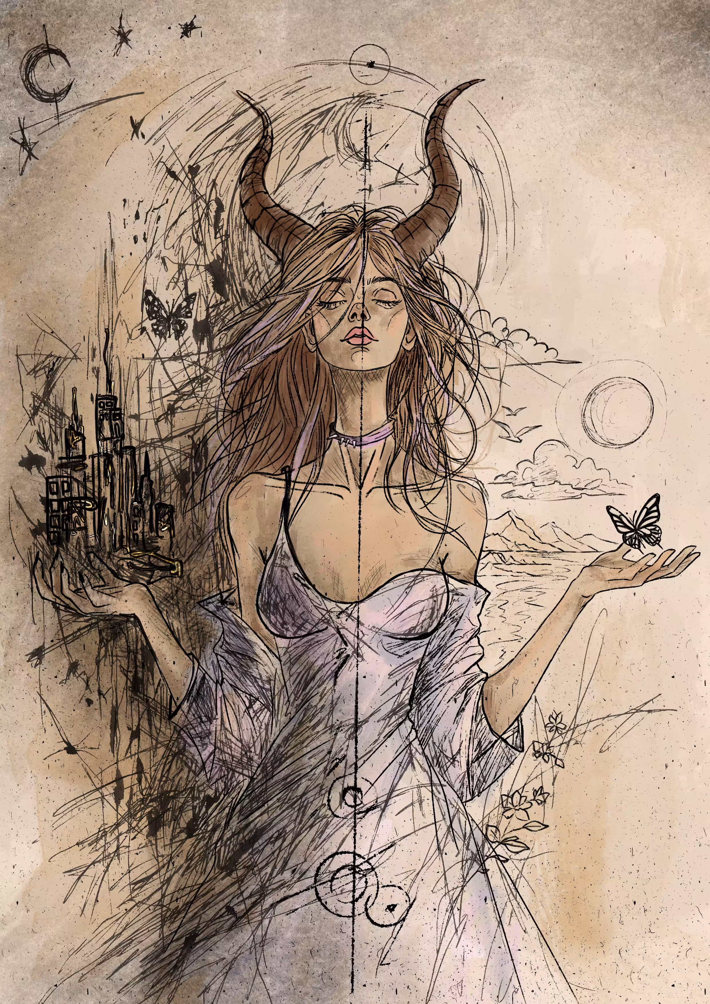 Between Chaos and Serenity