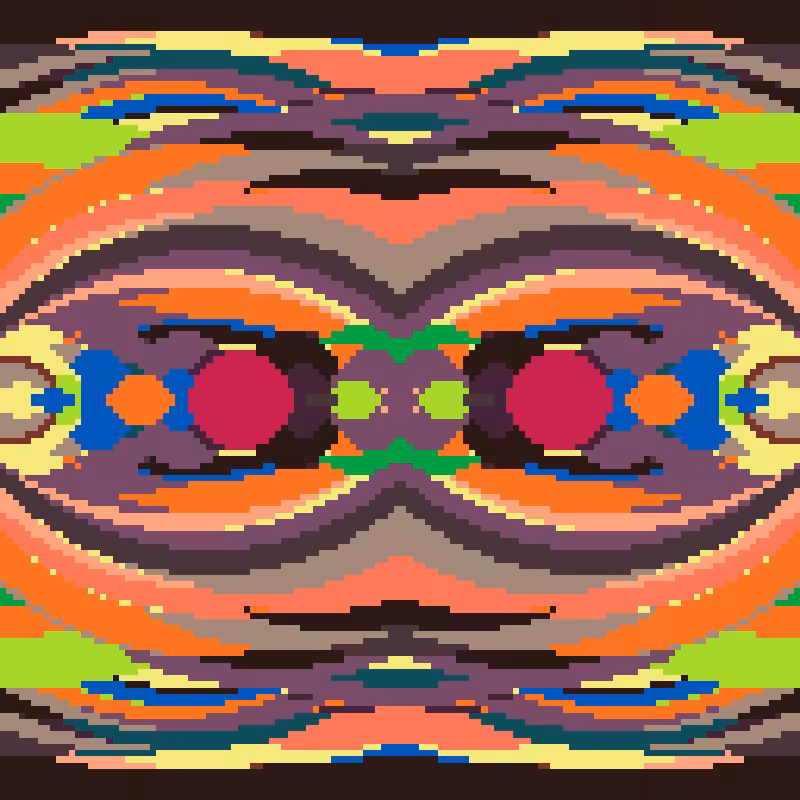 Rapid Psychedelic Inkblot Test Generator #2
