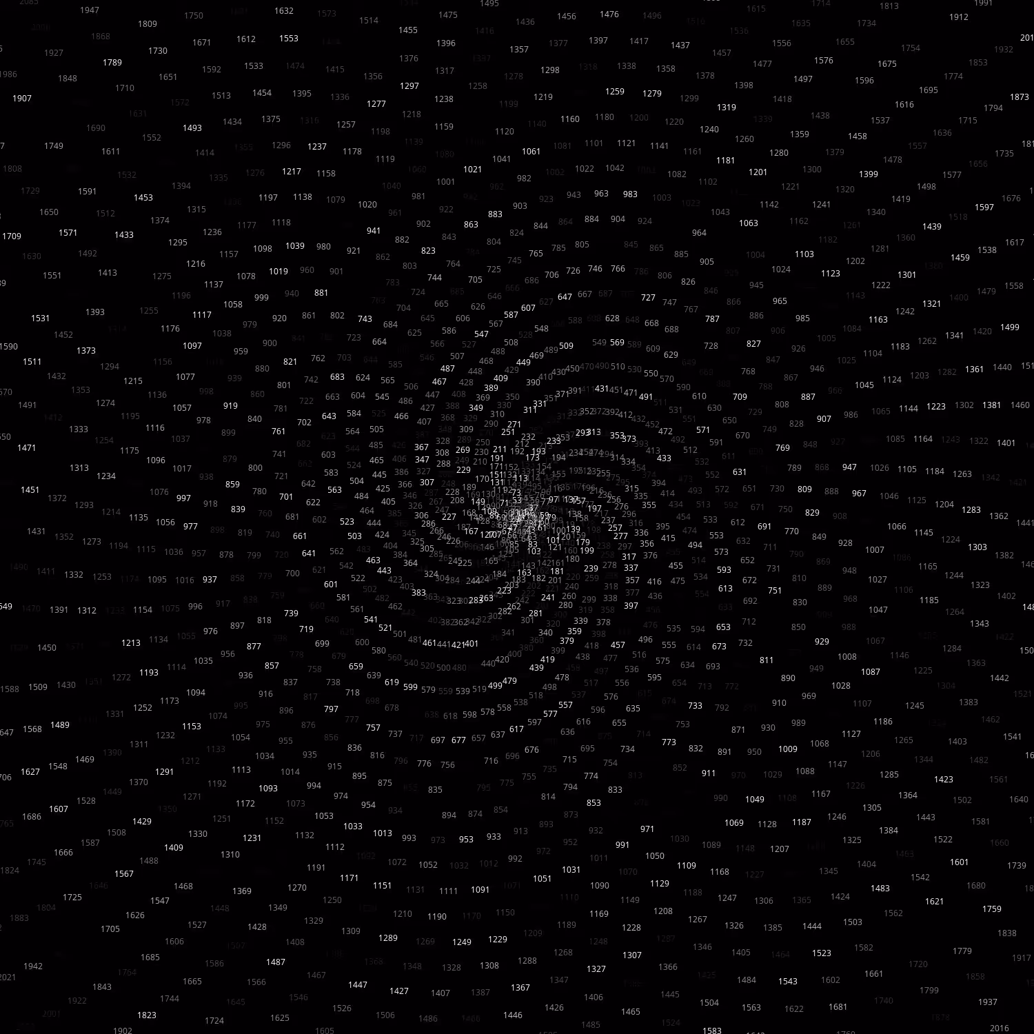 Polar Plot of Numbers #30