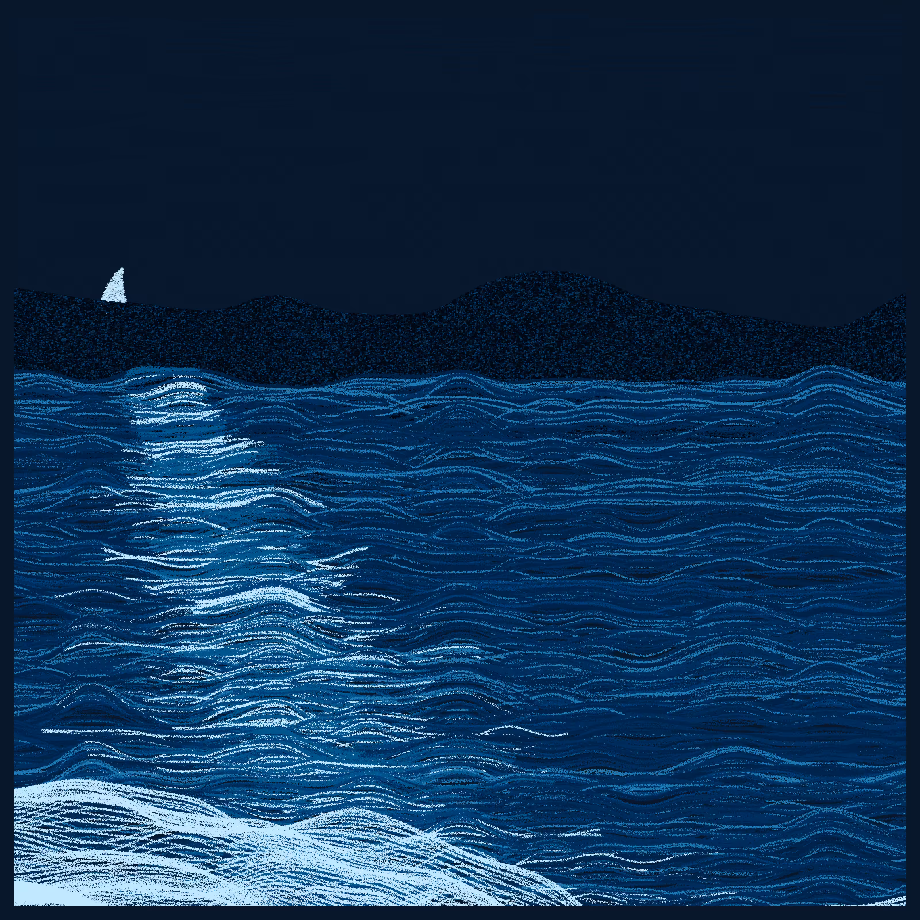 Moonlit Sea #207