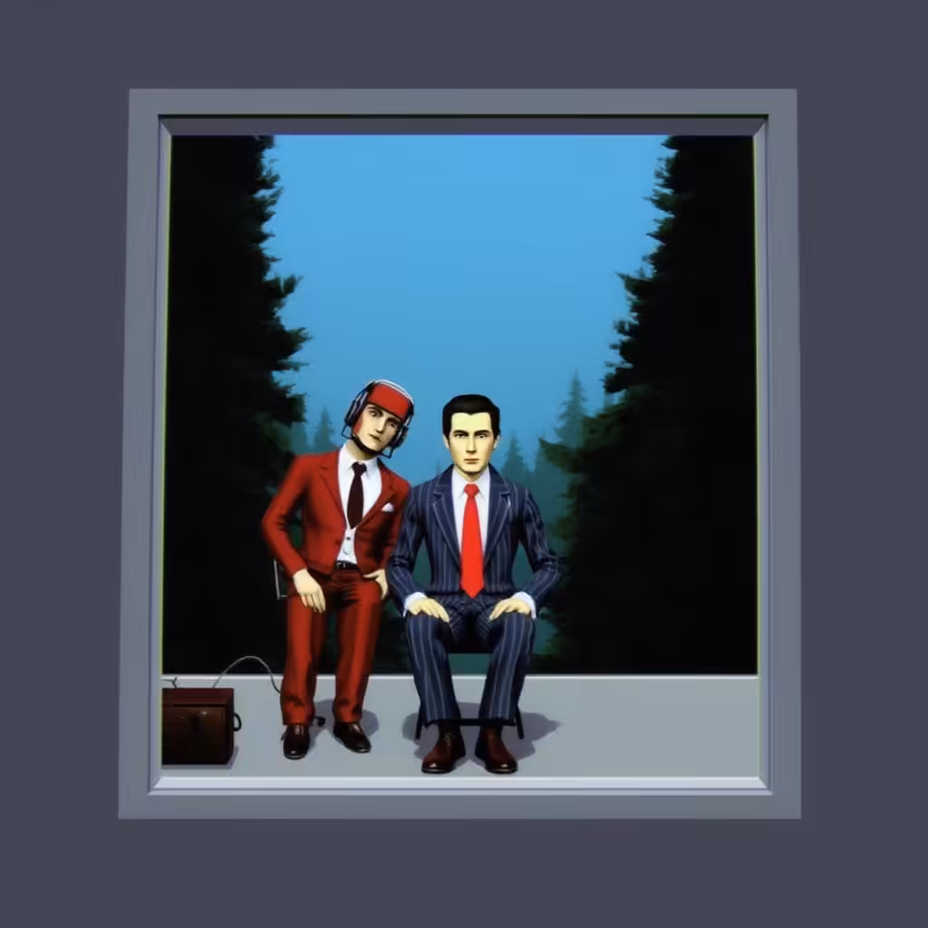 Two Friends in Silence