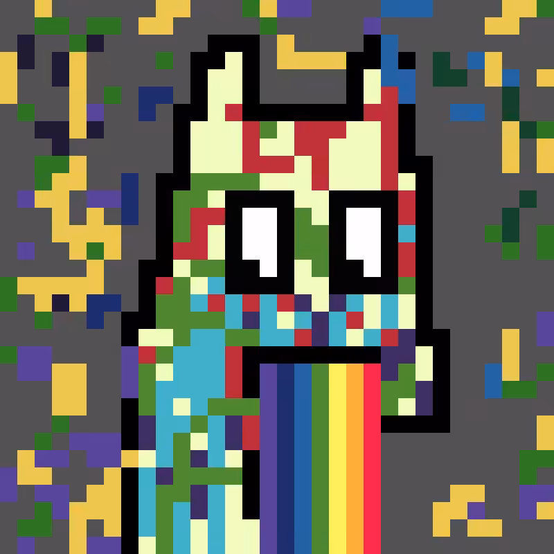 cOLORFUL DOG #8