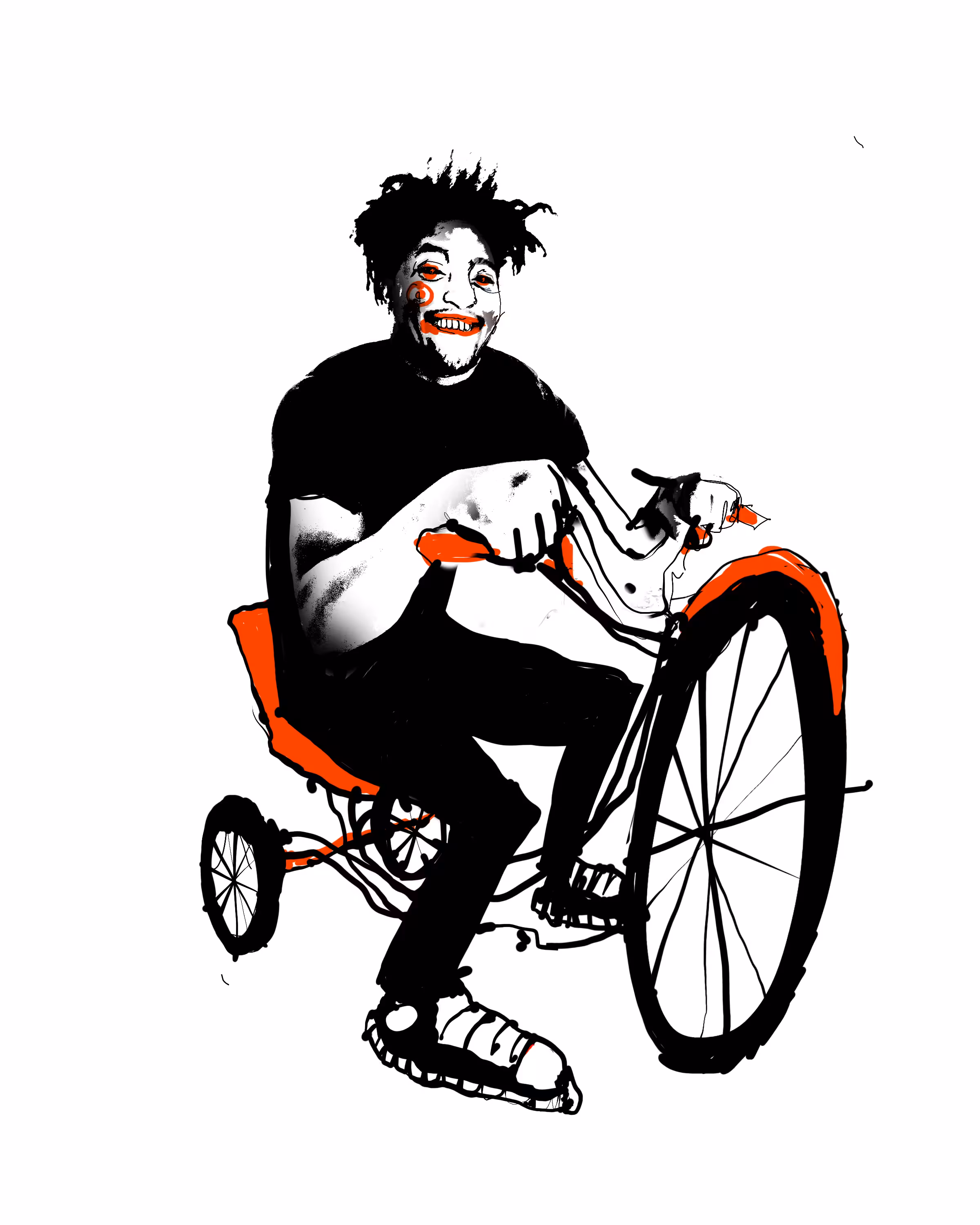 Aleqth as Jigsaw Self Potrait #1/4
