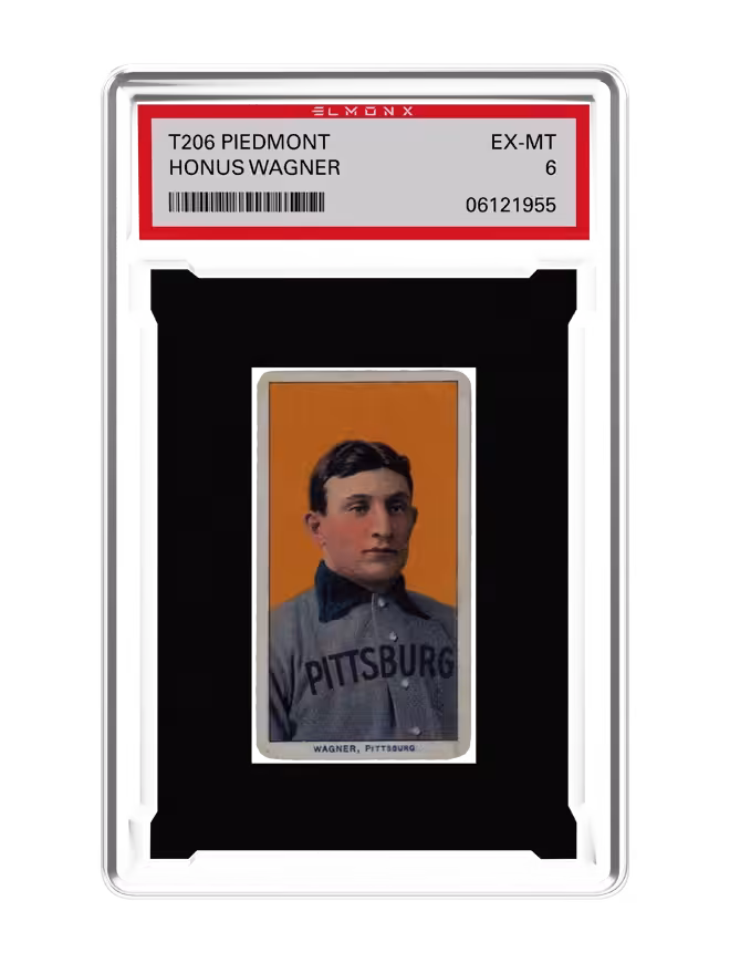 T206 Honus Wagner EX-MT 6 #2/44