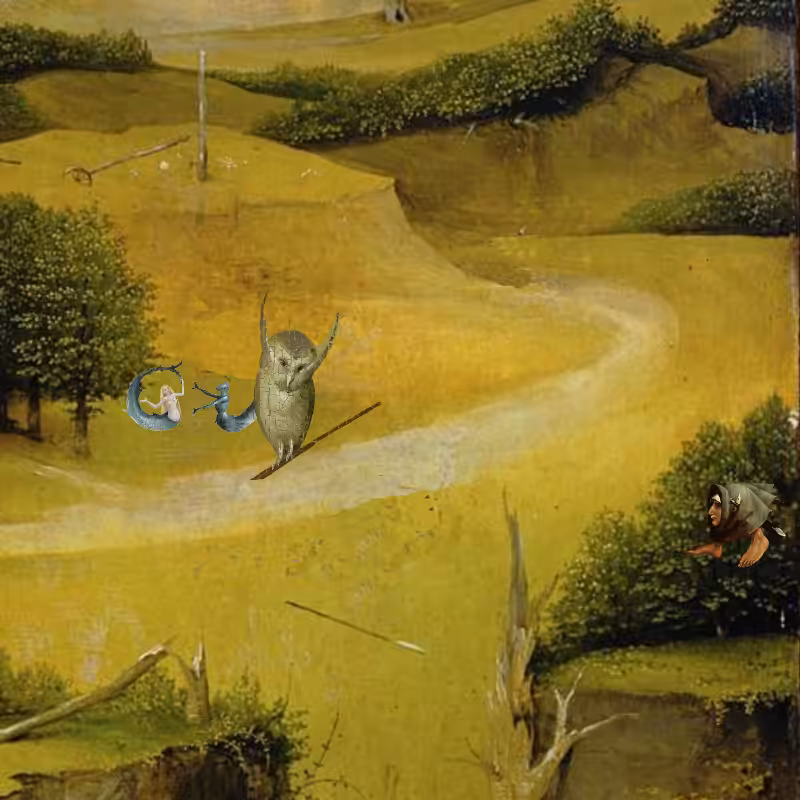 Bosch`s Creatures #125