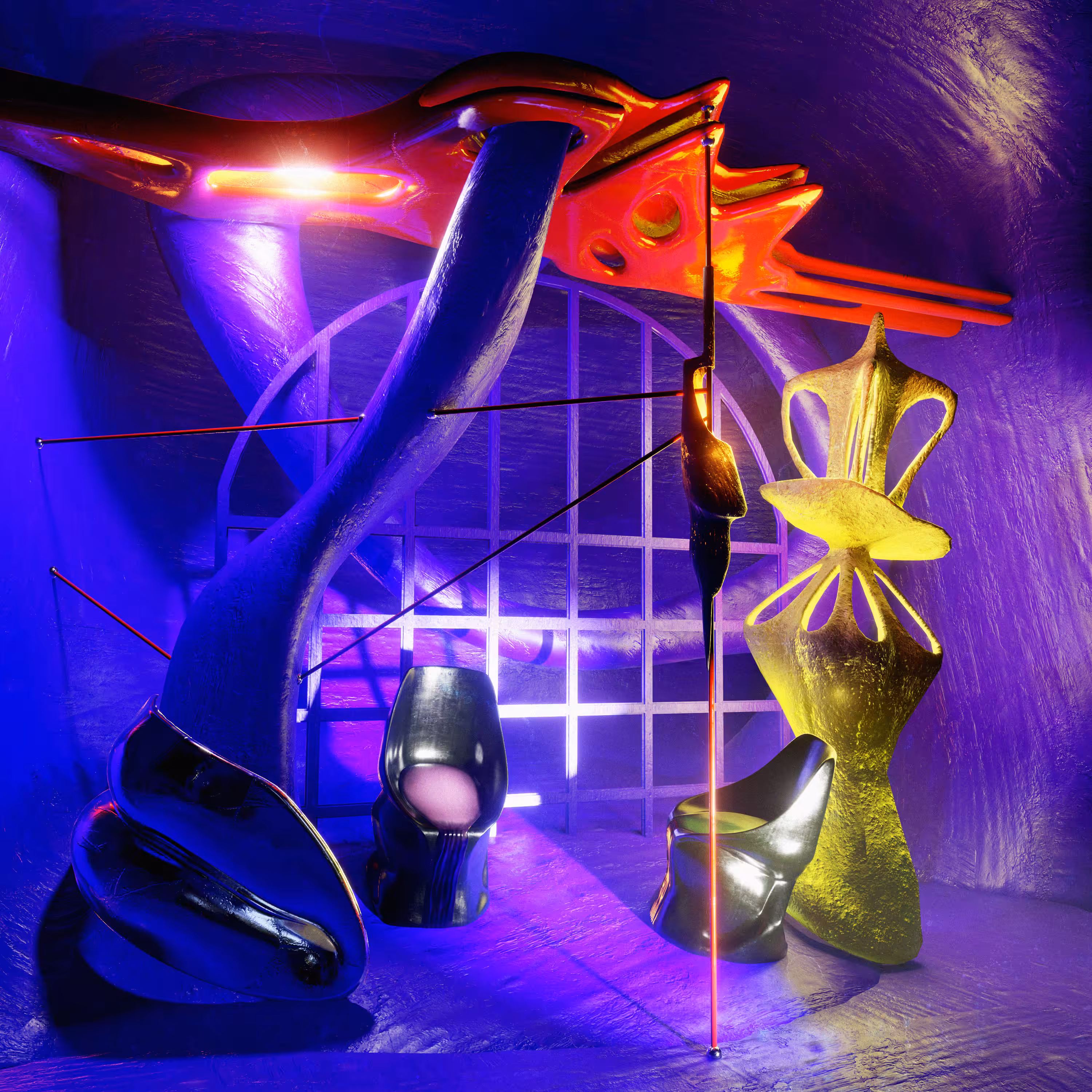 Fantastic Nocturnal Exhibition of Reservoir Chair