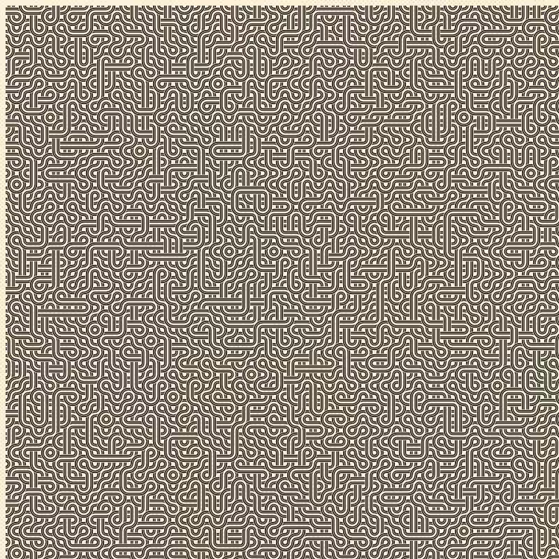 Dirty Interlaced Truchet Tiles #27