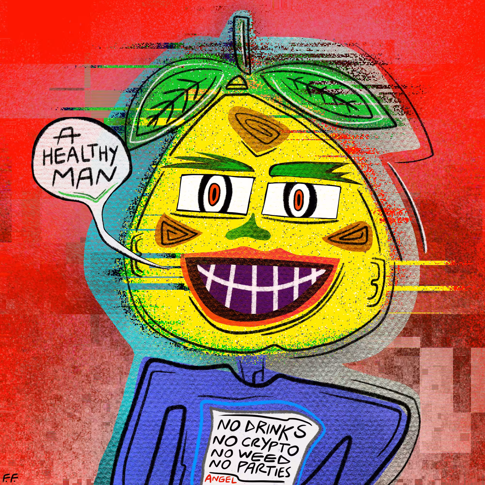 A healthy man