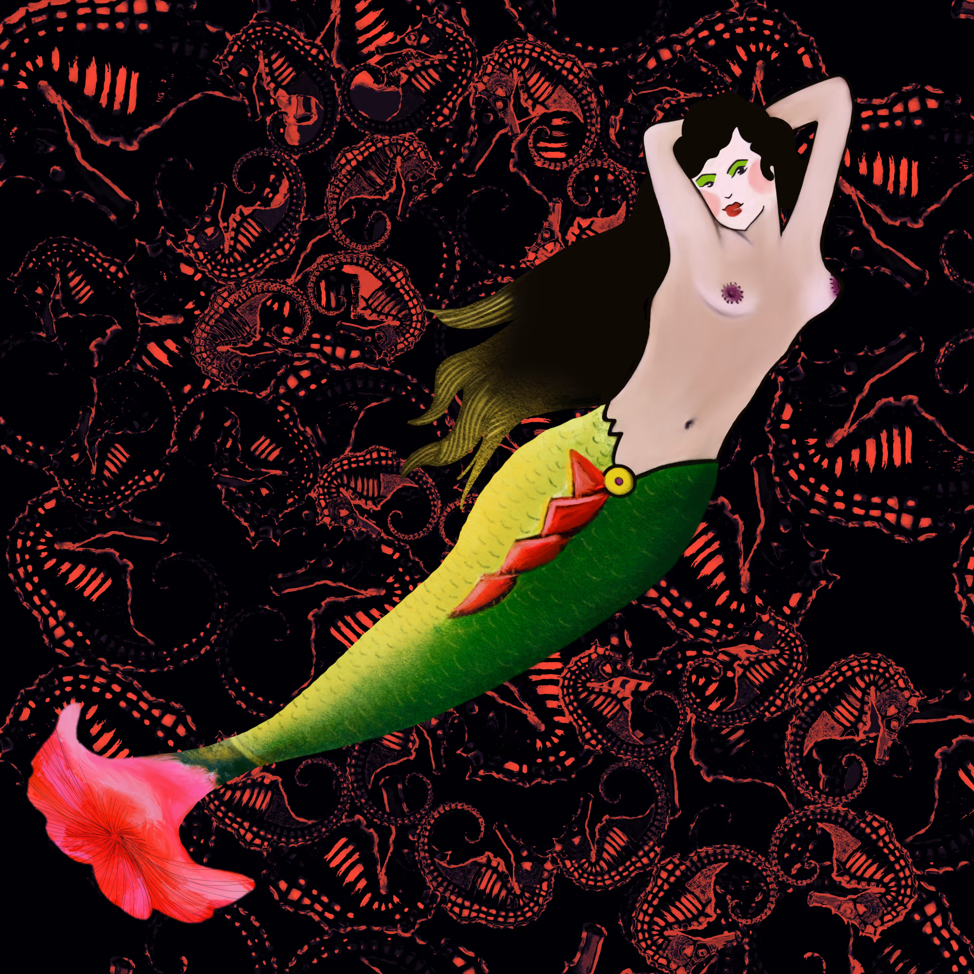 Flower Mermaid 