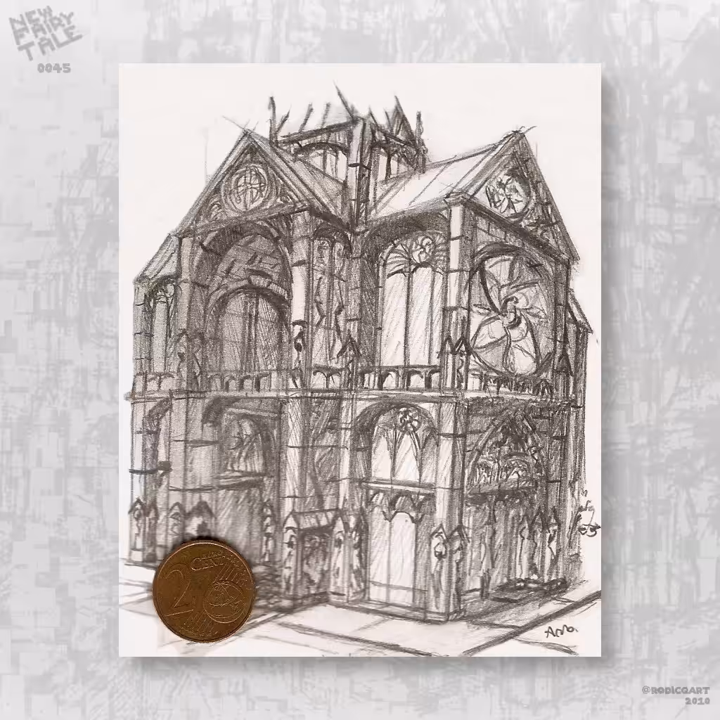 Cathedral in Sketchbook 0045