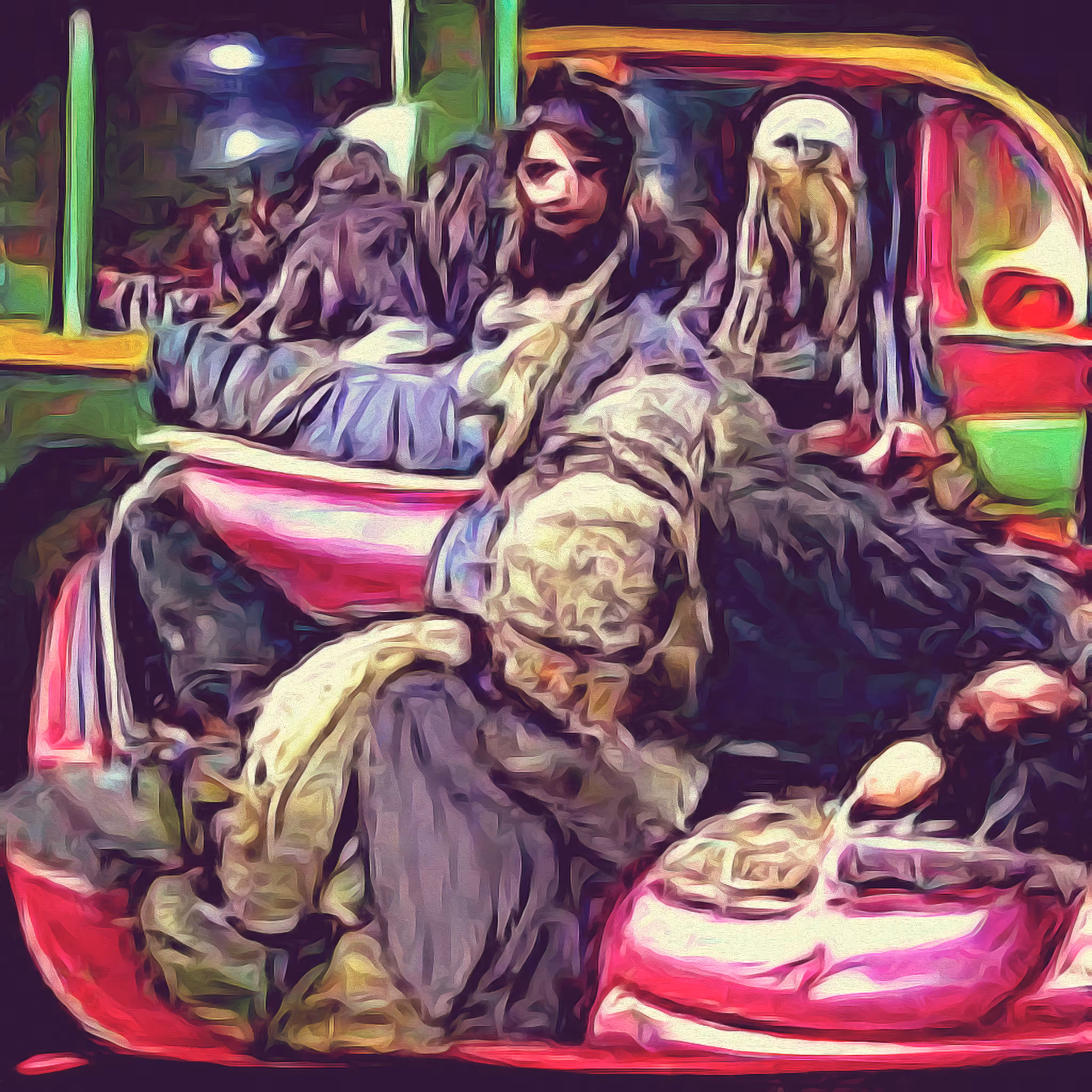Talibans on bumper cars #10