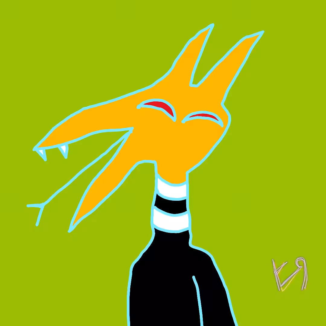 Post-Apocalypse ARTZ: "Laughing Coyote" by Richard F. Yates (Holy Fool)