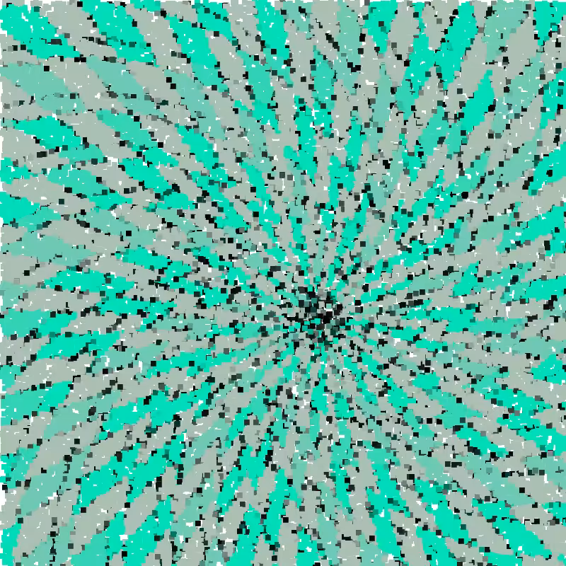 Mosaic or stained glass drops #43