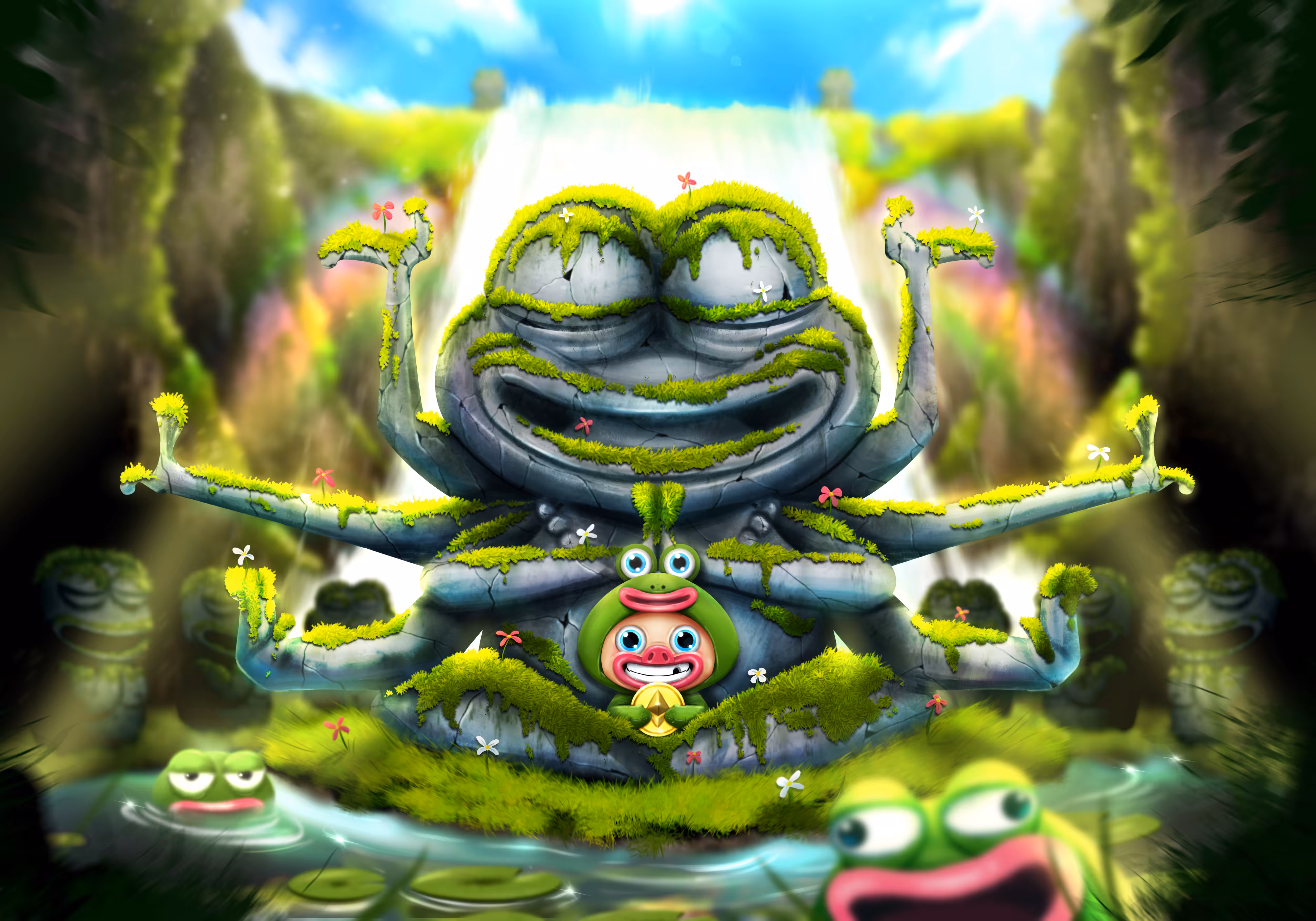 "Pepe The God of Frog"
