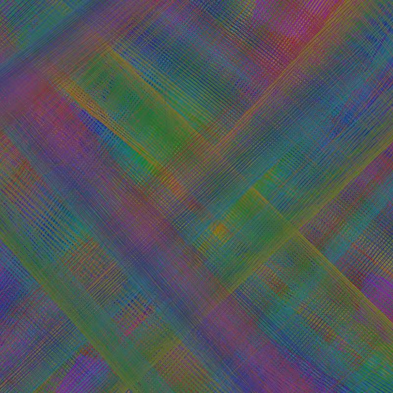 Fibonacci Rainbow Spirals 16 #3