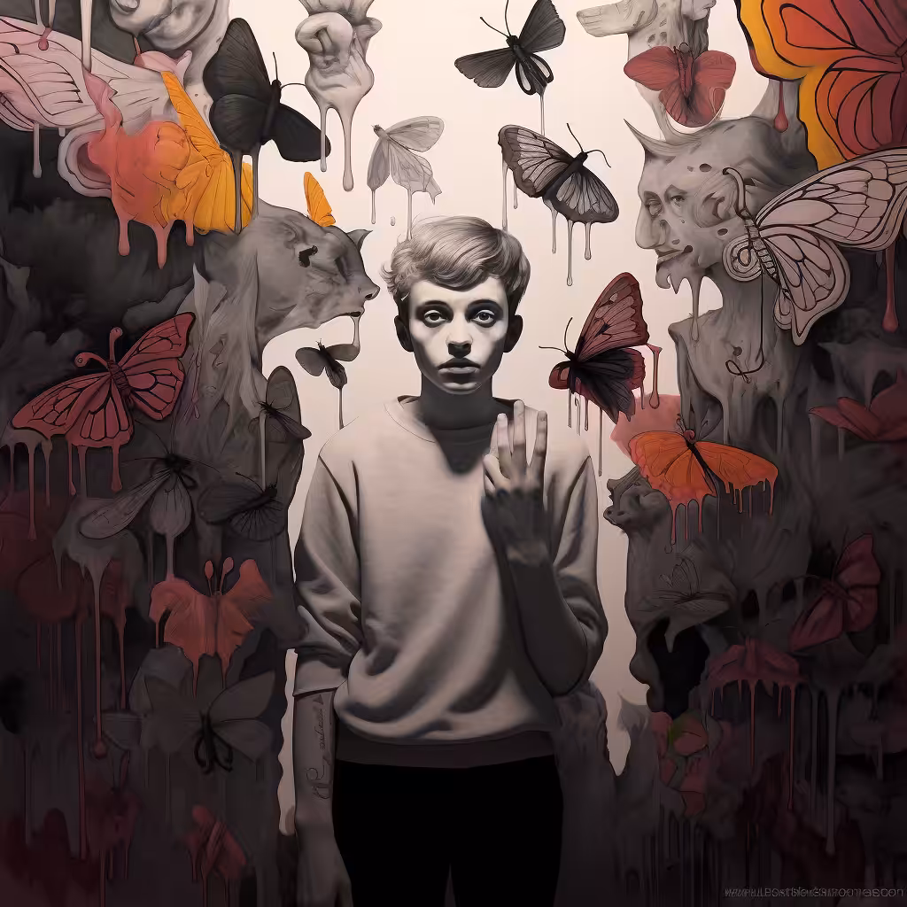 Surrounded By Butterflies #13