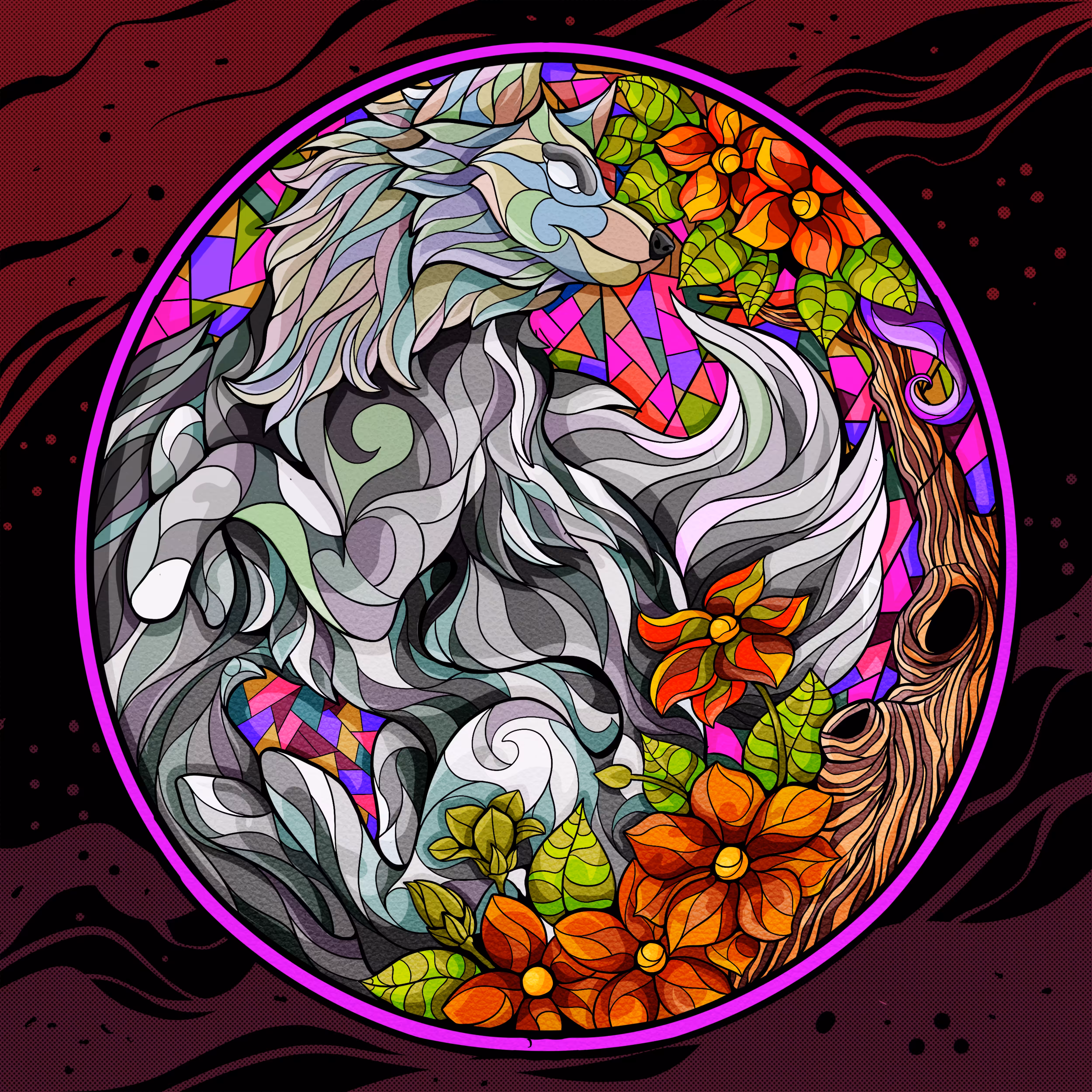 Stainedglass Glass #8