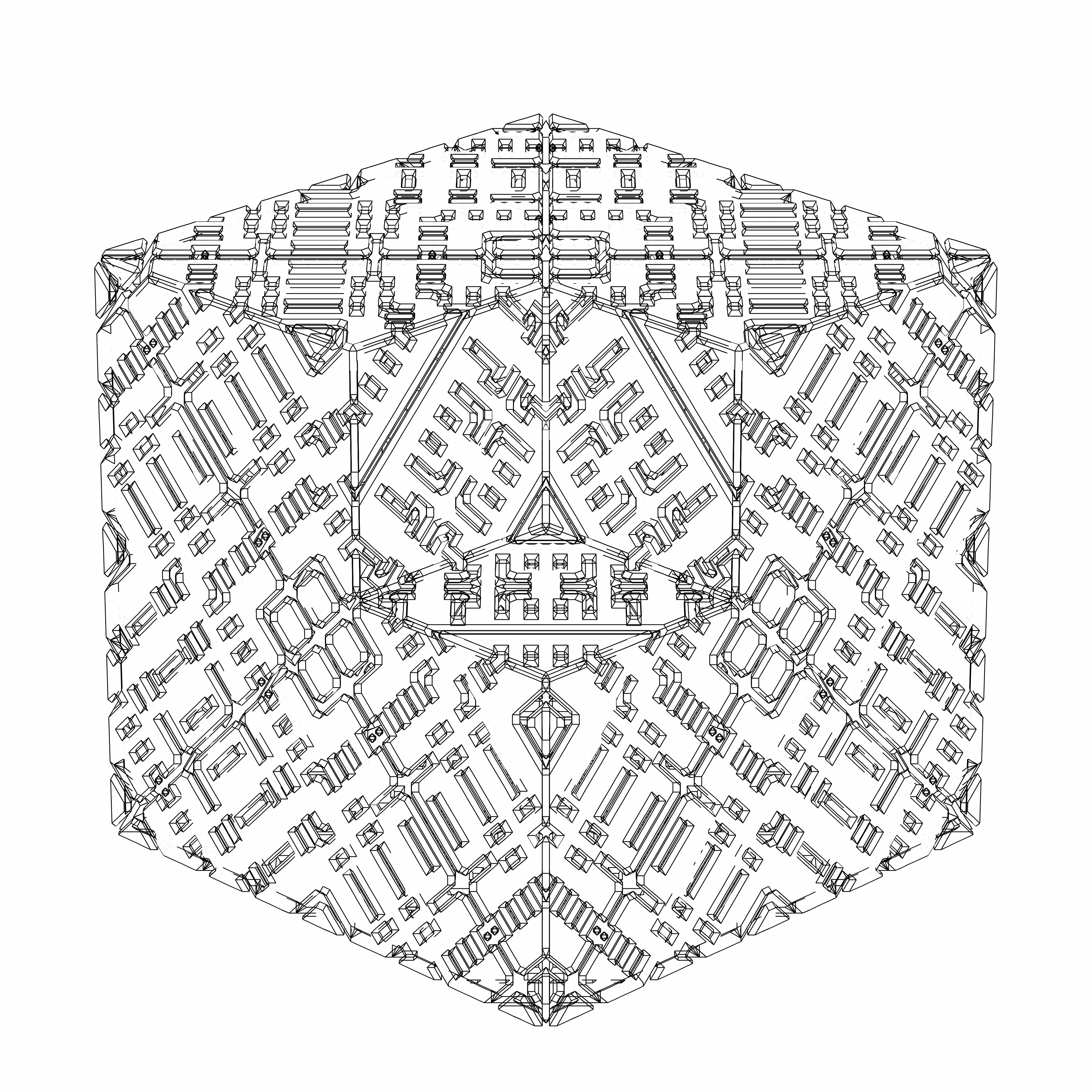 LL21 Alien Art Cube #381