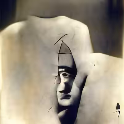 Portrait of Man Ray