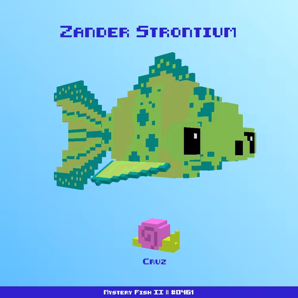 Zander Strontium :: Mystery Fish 0461/1000