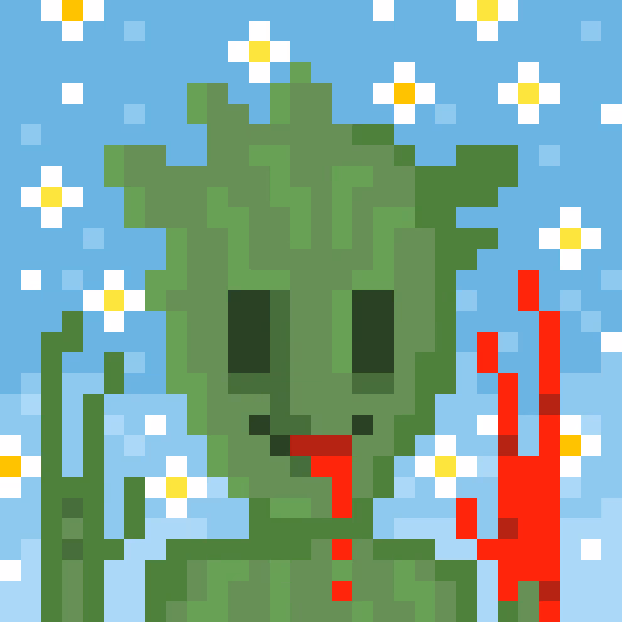 Pixel Head #SR076