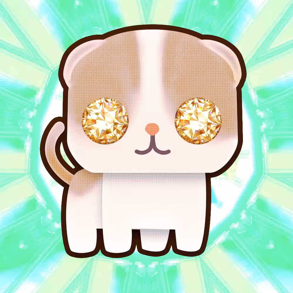 My Diamond Cat: Scottish Fold
