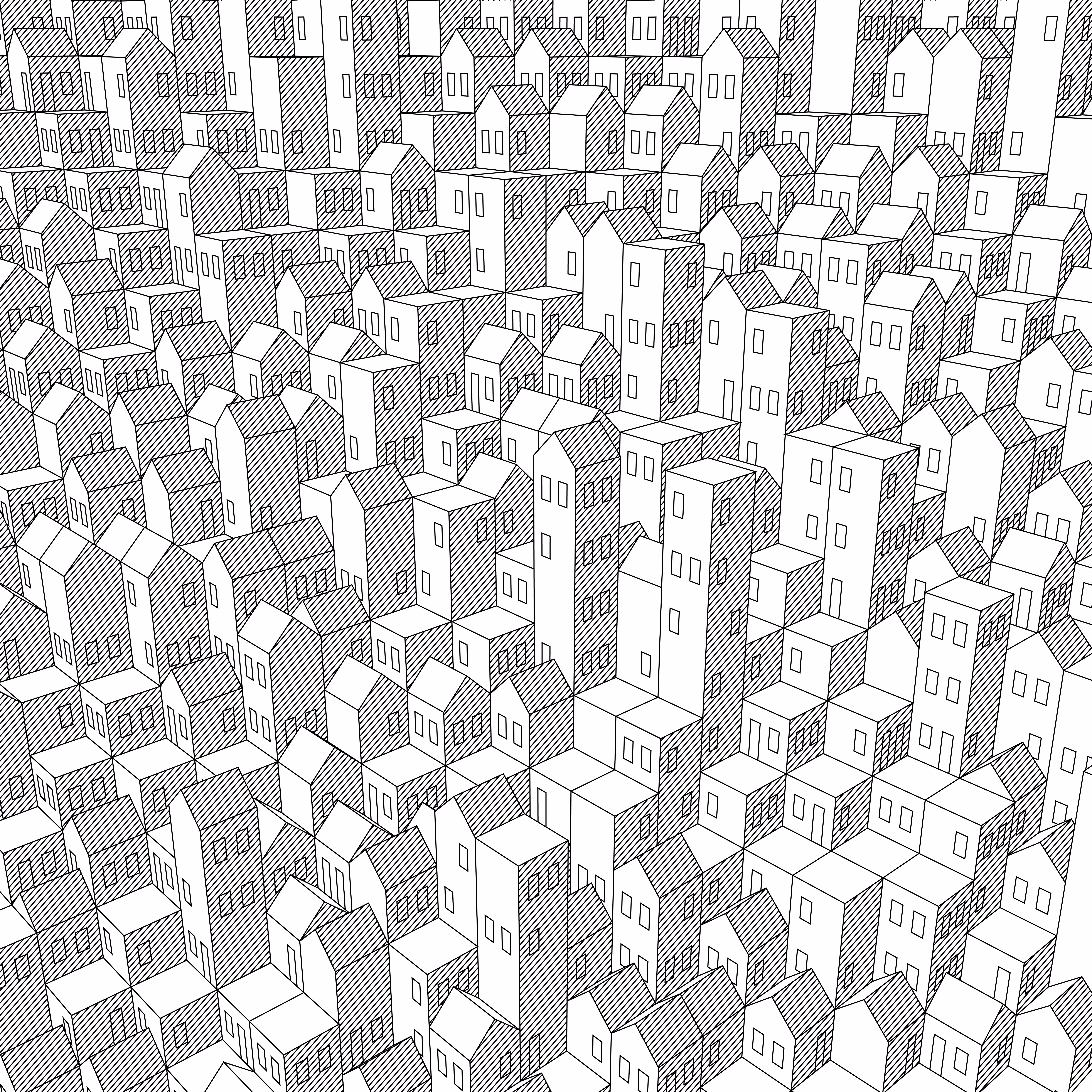 Cubic Cityscape #1