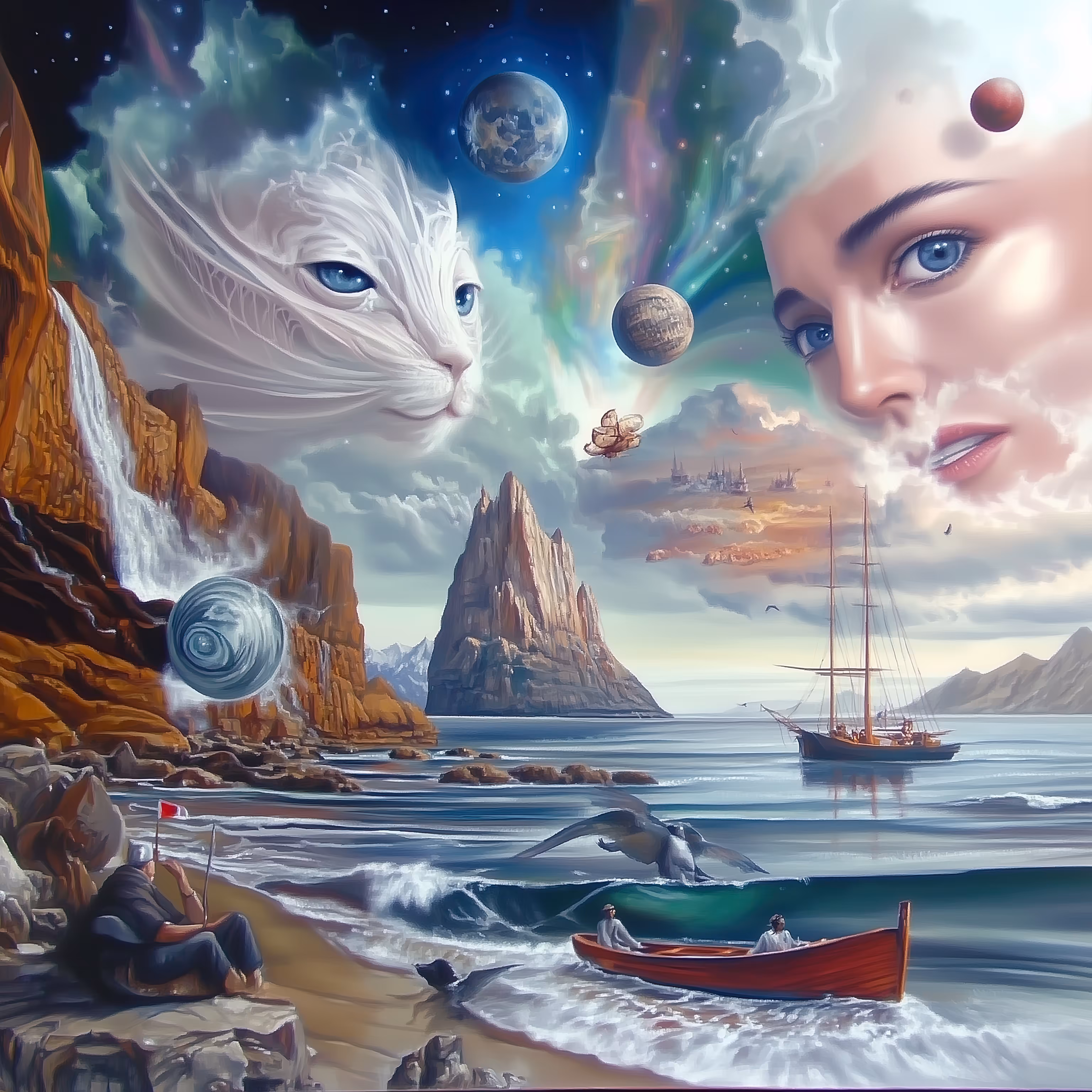 A seaside dream.