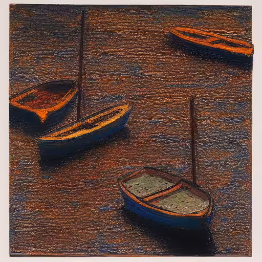 boats at sunset #50