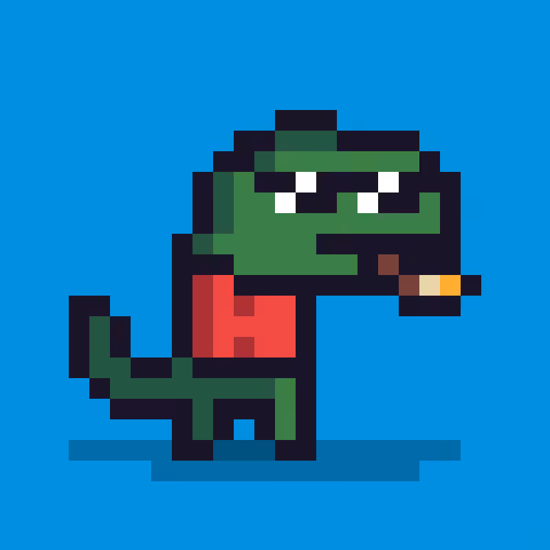 Pixel Dinos #28