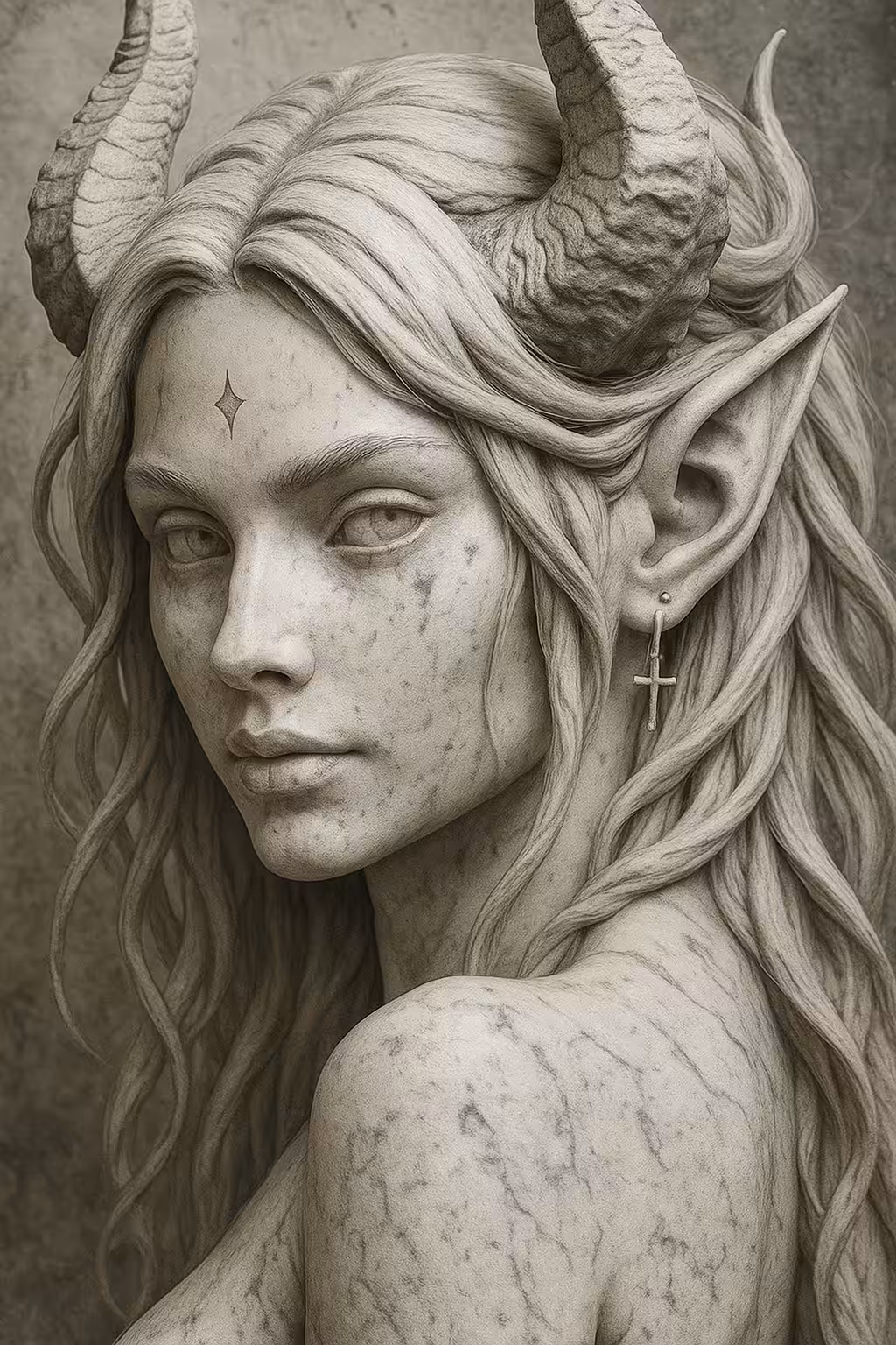 Marble Beauty of the Abyss