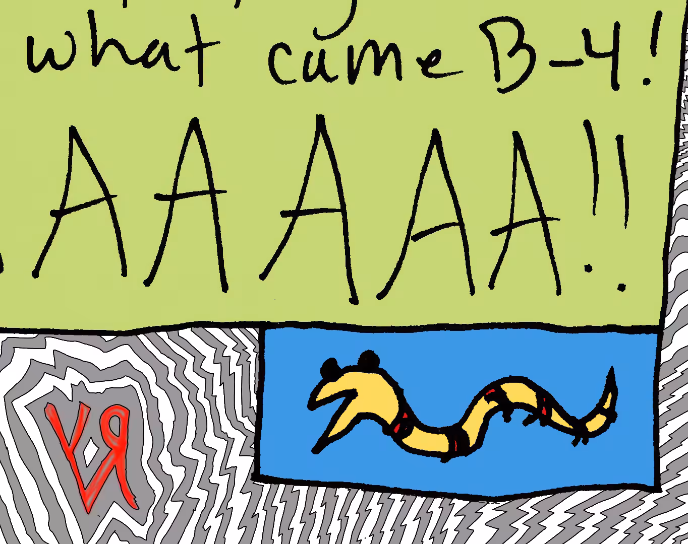 "What Came B-4!" by Richard F. Yates (Holy Fool)