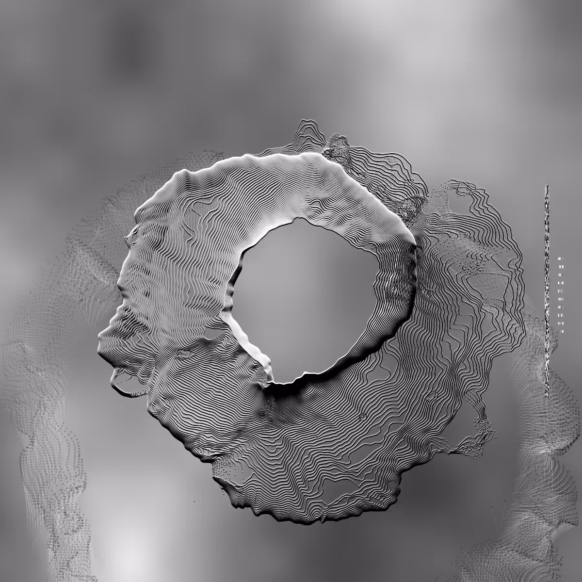 Perpetual Noise Harmonograph #19