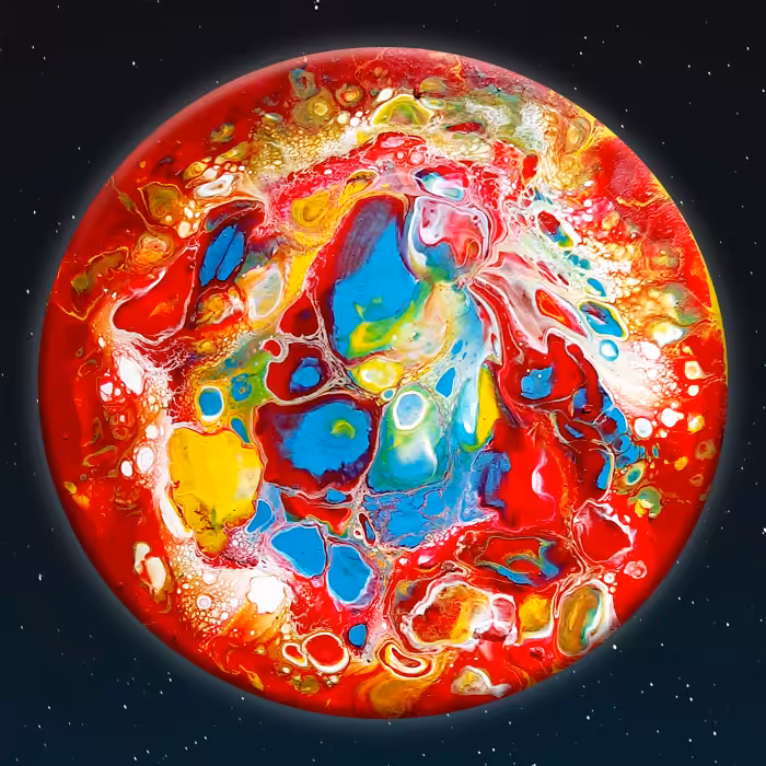rainbow planet