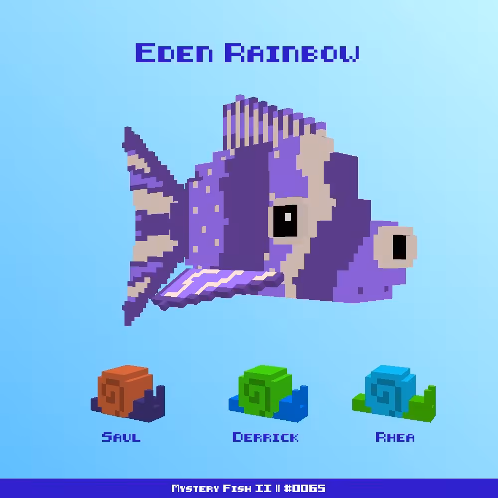 Eden Rainbow :: Mystery Fish 0065/1000