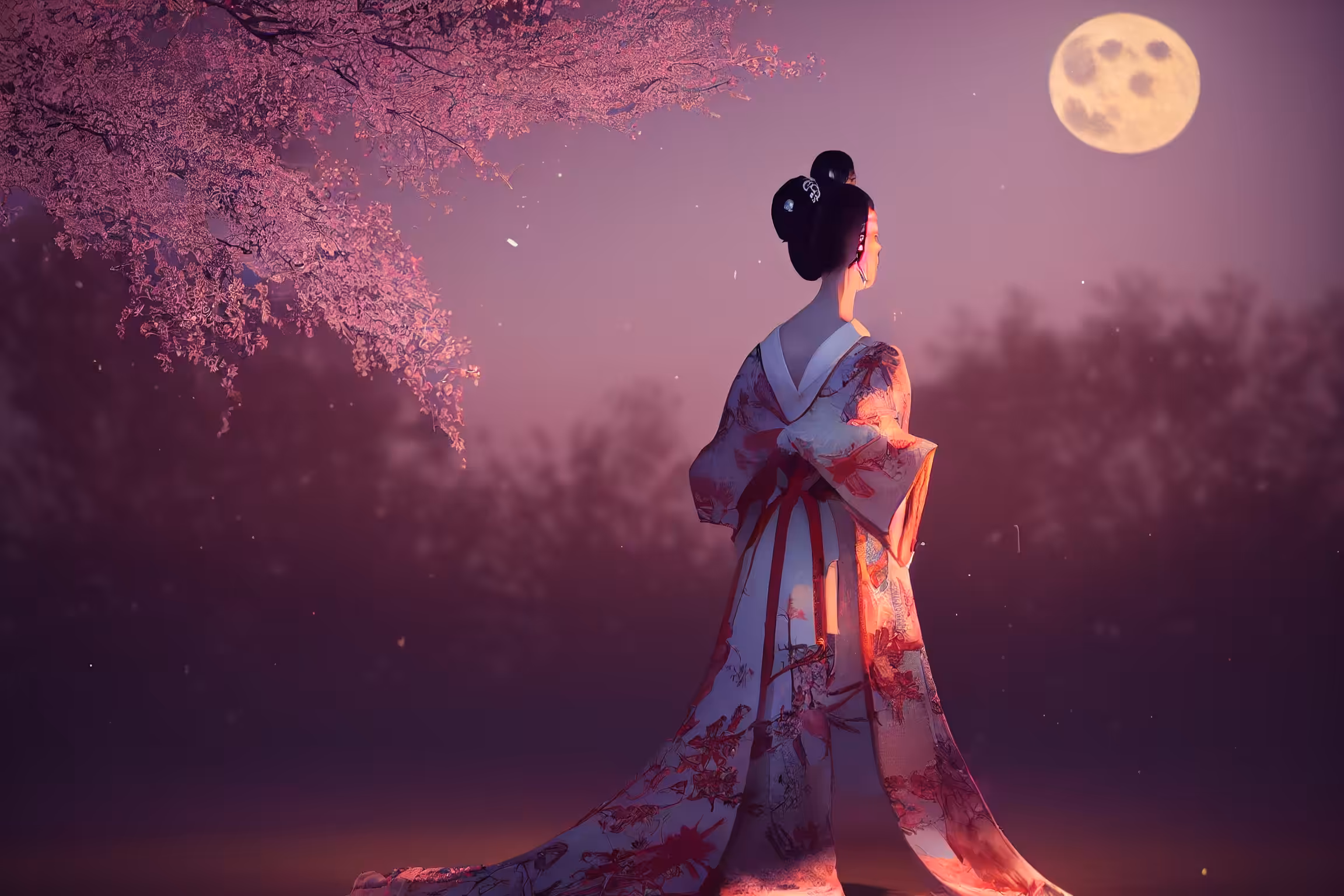 The Geisha and the Moon