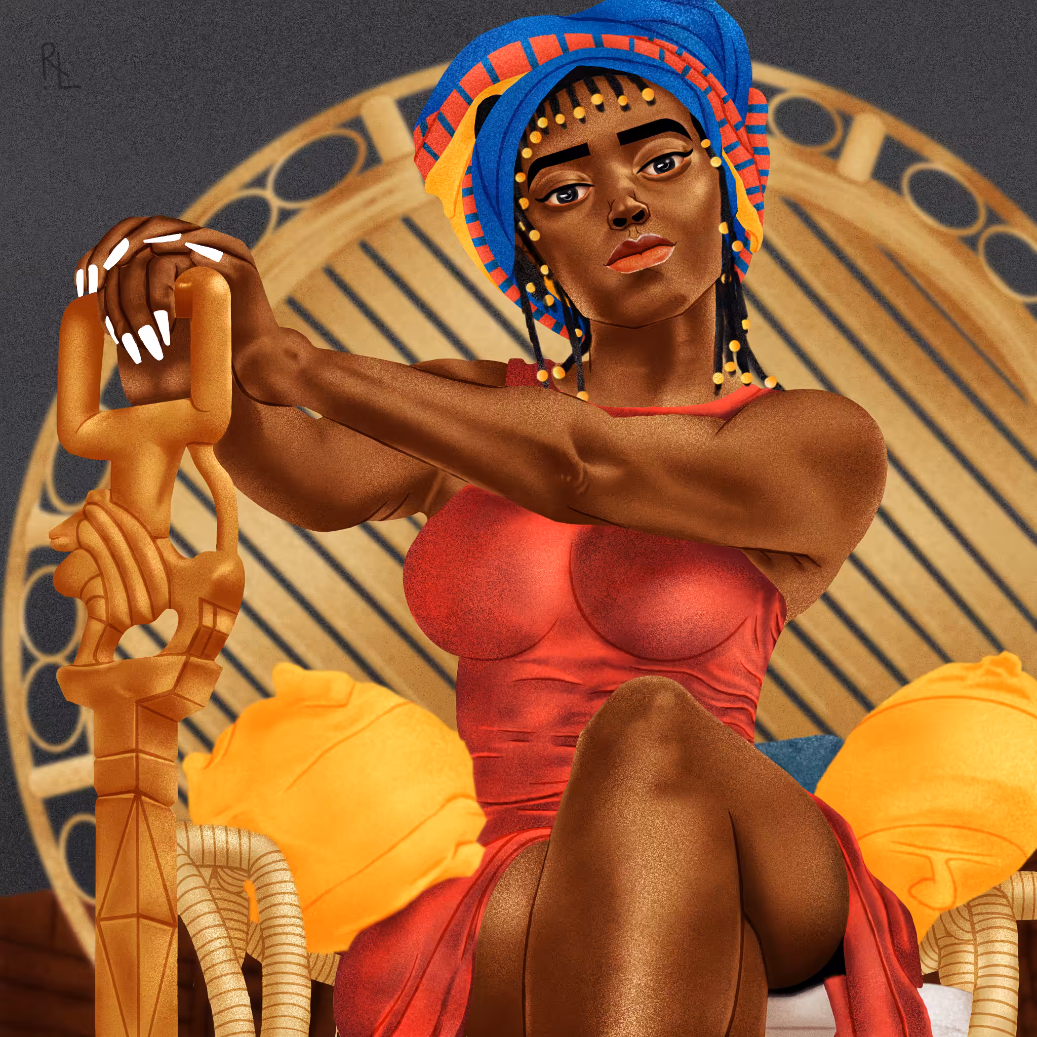 Art by RL: Queen of Ether