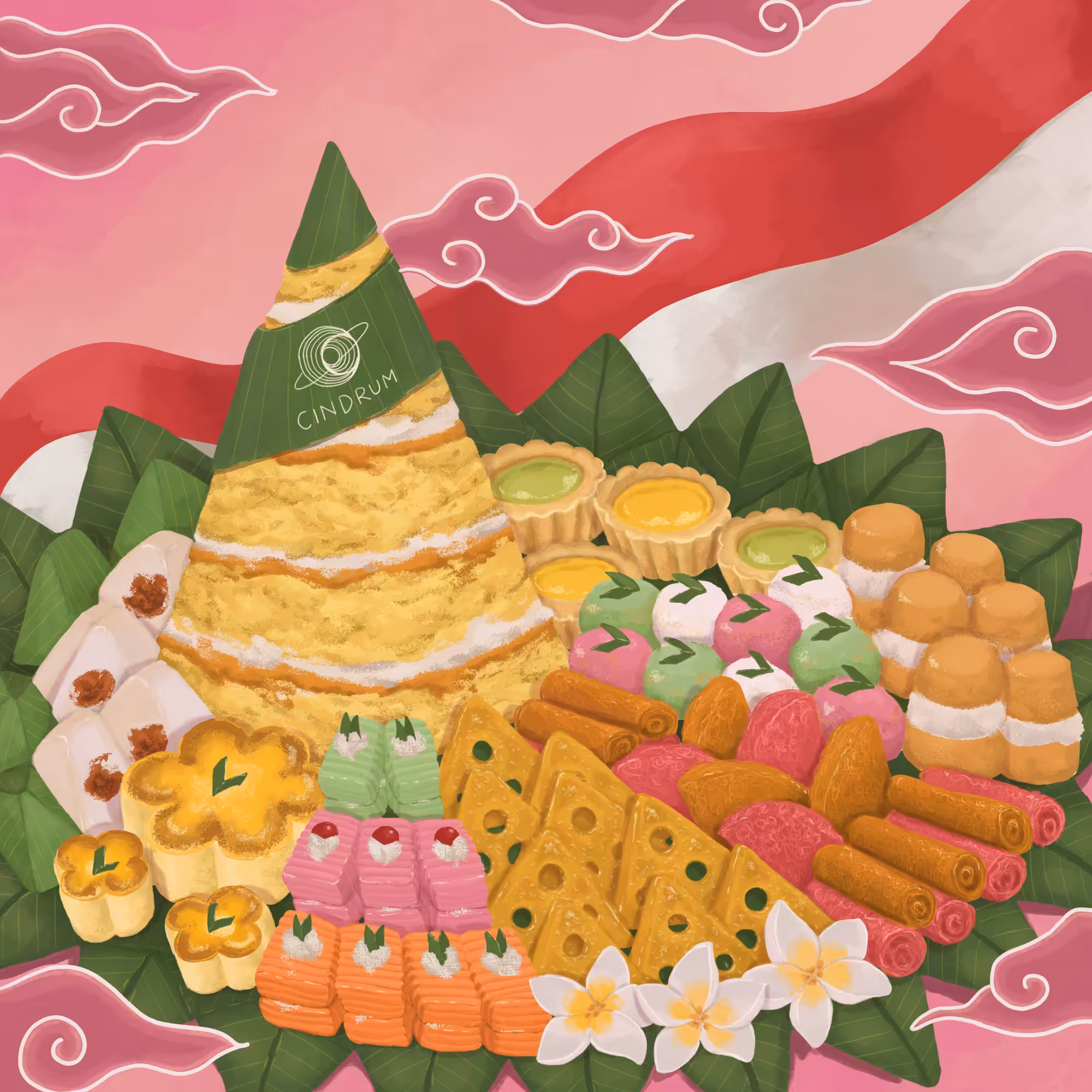 Tumpeng Cake Cindependent