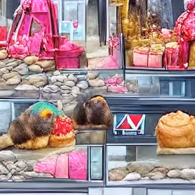 Marmots Hit Caketown
