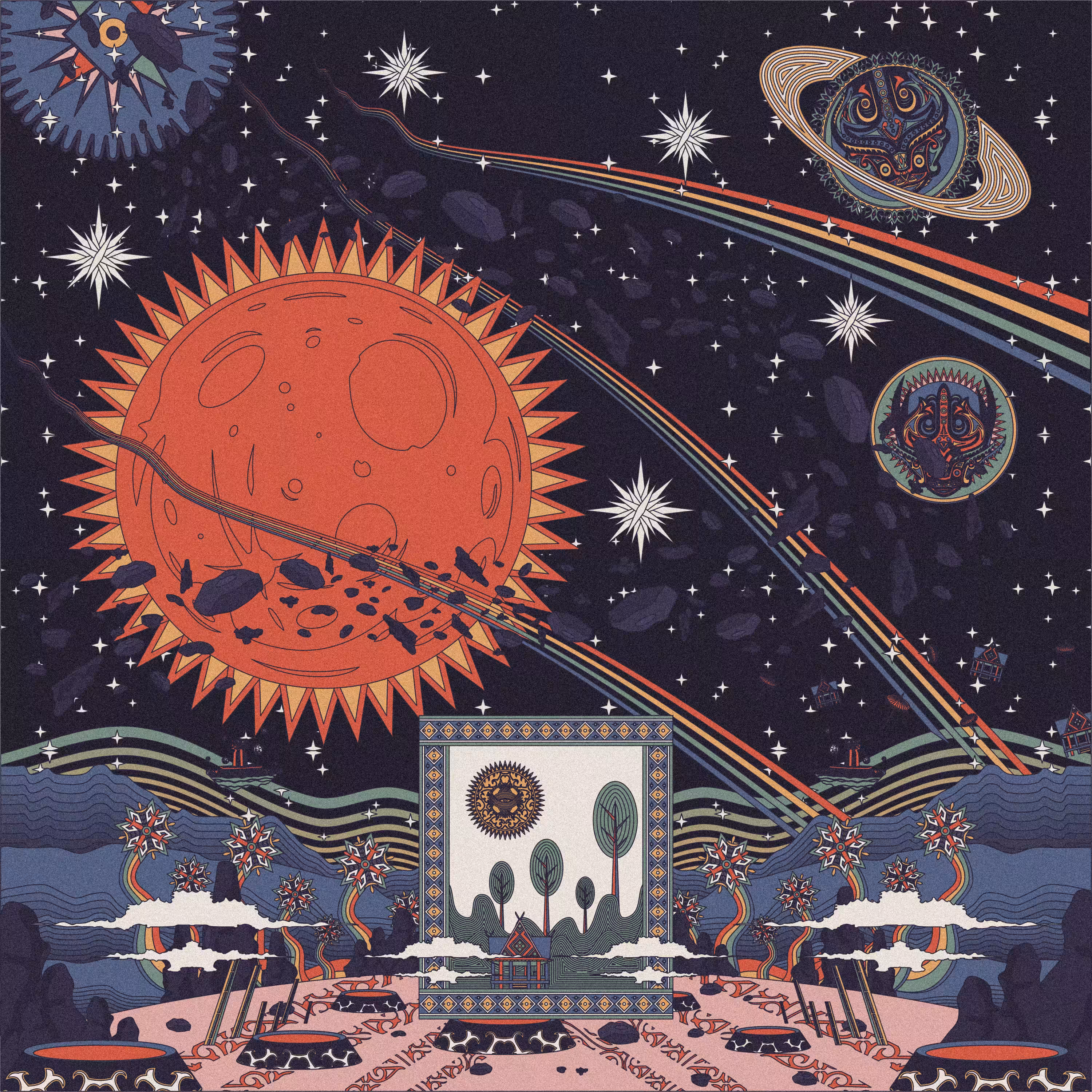 Nightscape in Gorga Universe