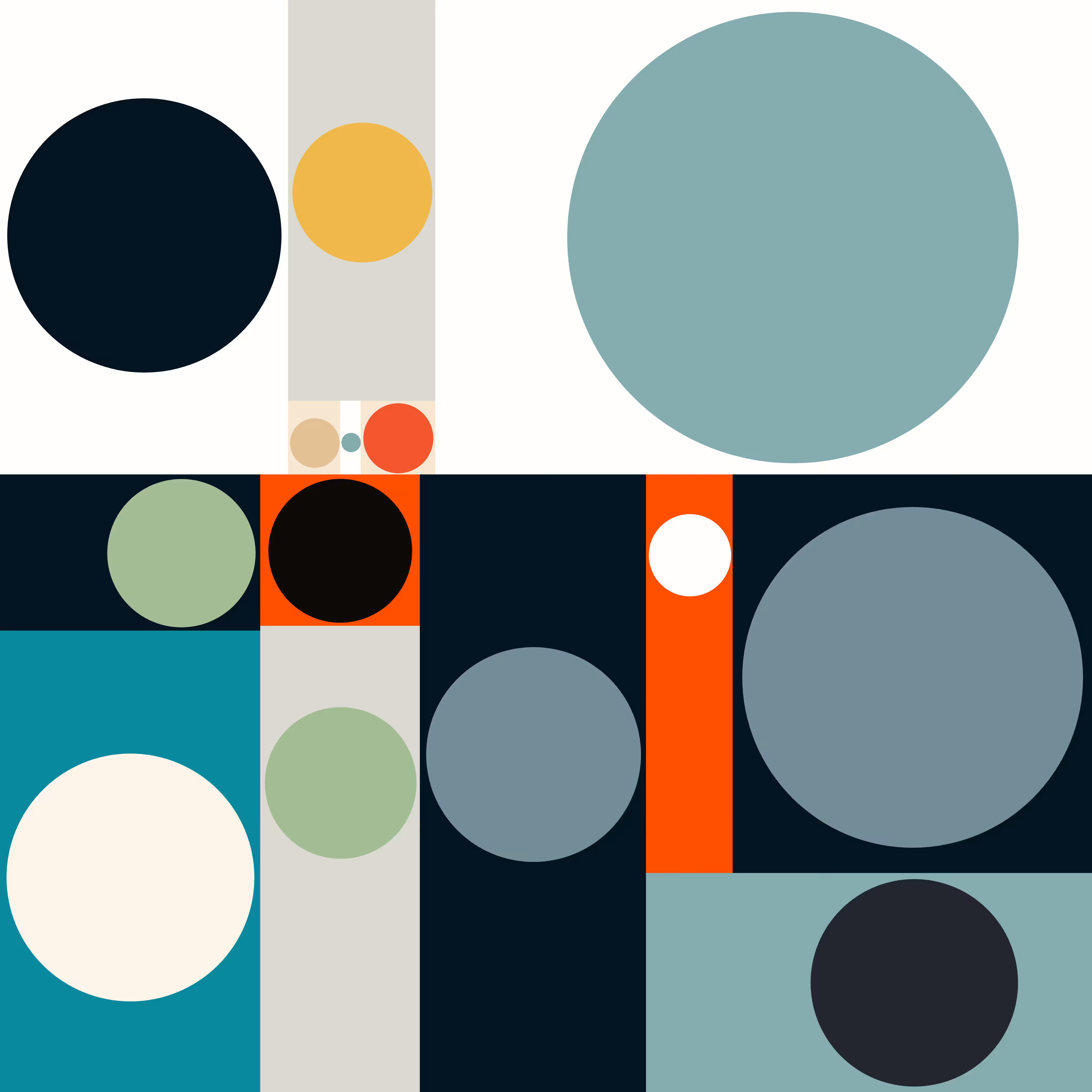 An Increasing Series Of Dots #14