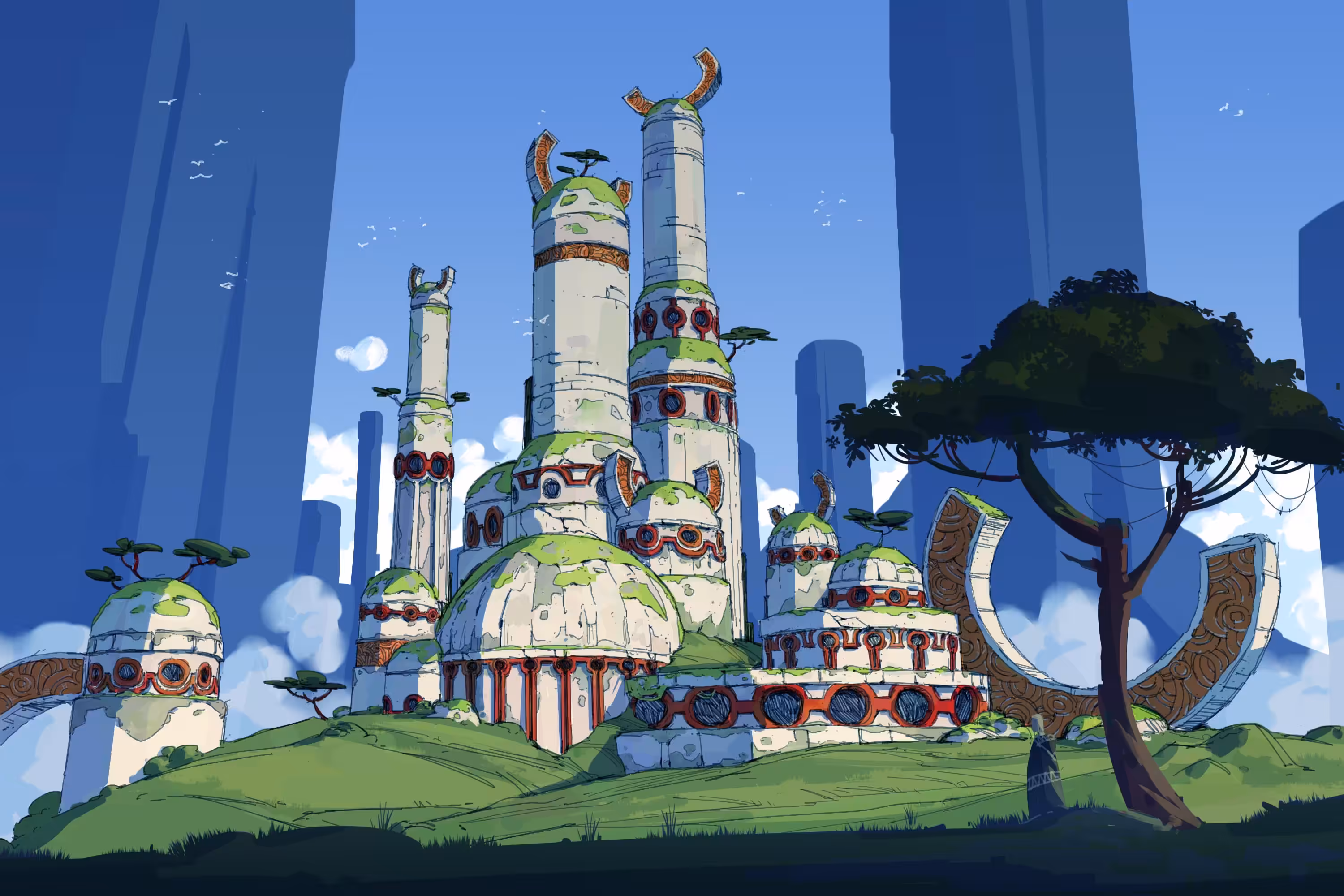 Alien Temple Ruin