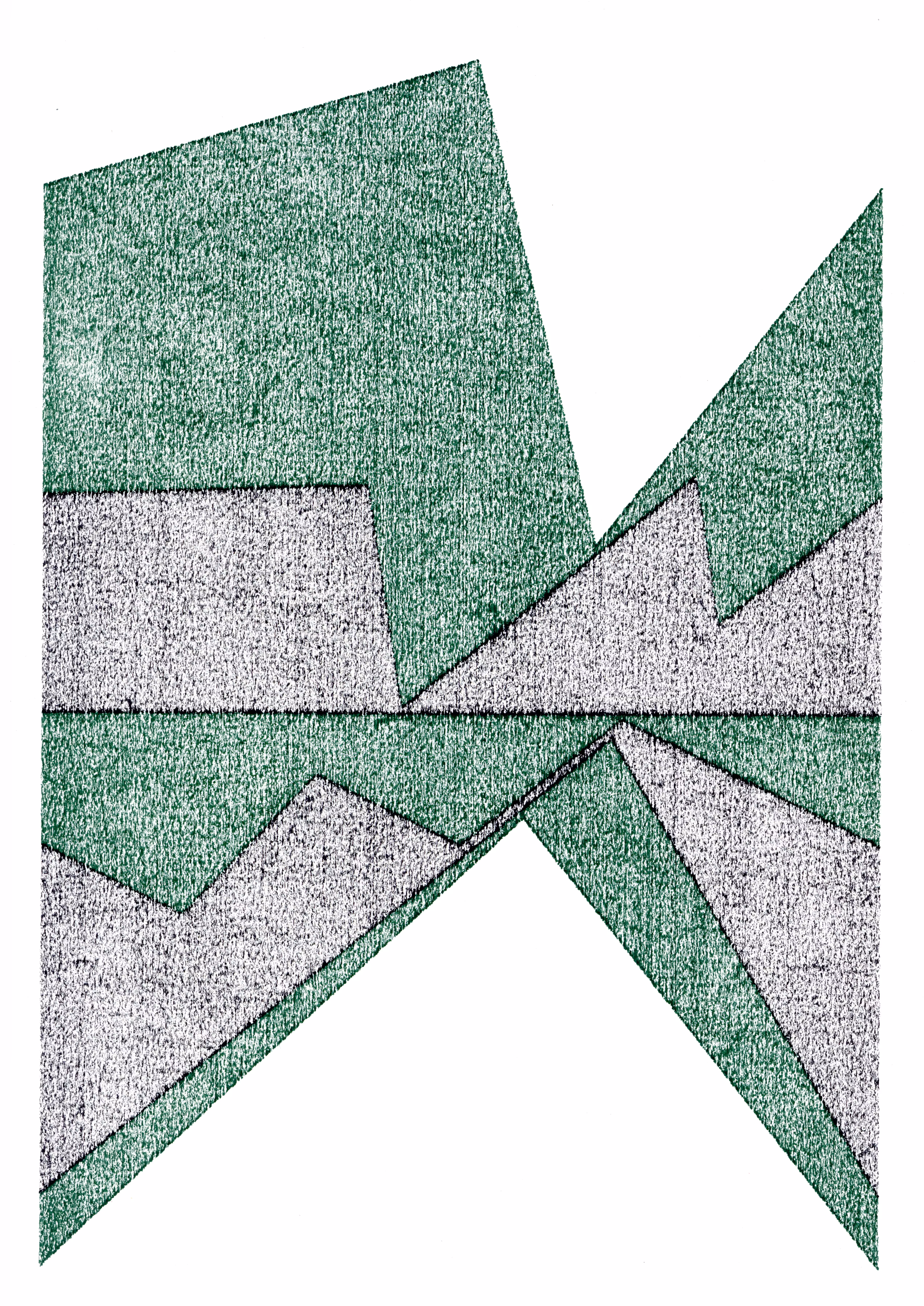 Composition no. 94 (Vertical Line Test): Composition no. 94 (968386aa)