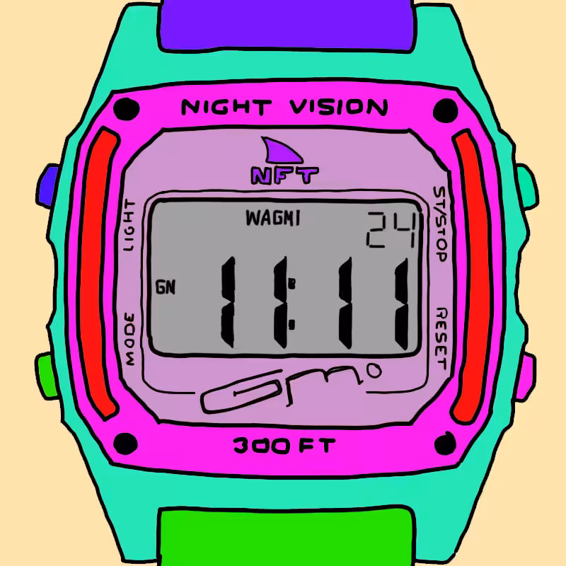 Make a Wish NFT Watch - Colorway #26